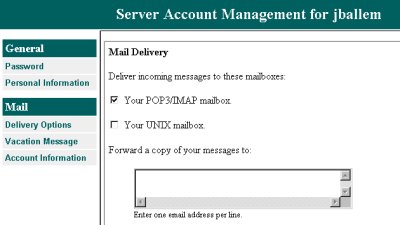 Server Account Management